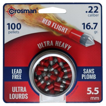 Crosman Powershot Diabolo Red Flight 5.5 mm 100 pcs. can
